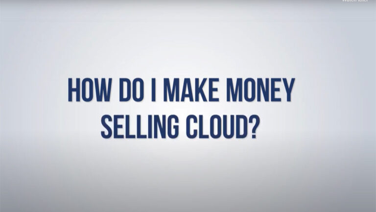 How Do I Make Money Selling Cloud Services?