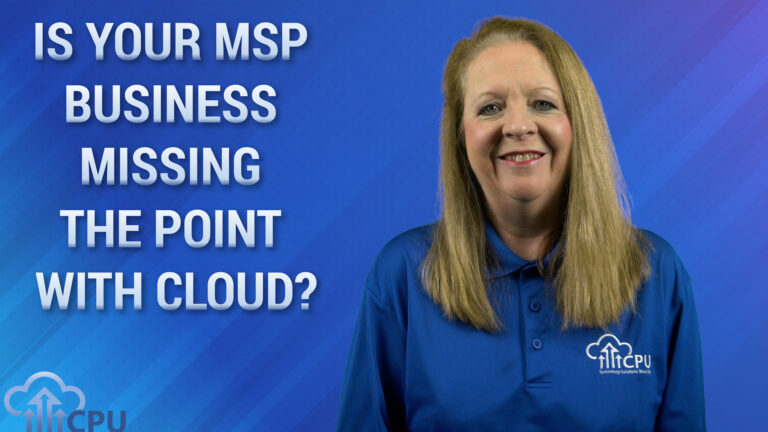 Is your MSP Business Missing the Point with Cloud