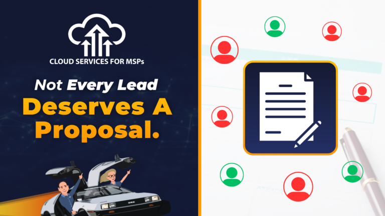 Not Every Lead Deserves a Proposal
